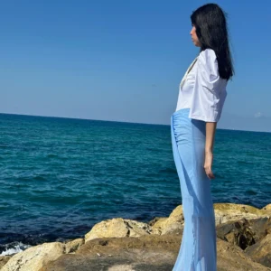 LIGHT BLUE SWIM – SKIRT