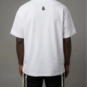 THE TZITZIT TEE האש שלי לבן